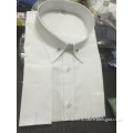 Men's Eyelet Pin Collar Dress Shirt White Shirts